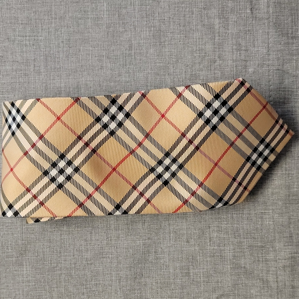 Burberry Vintage Novacheck Silk Tie